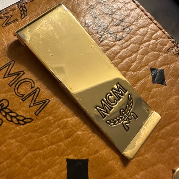 MCM Accessories Mcm Heritage Logo Money Clip Card Holder Poshmark
